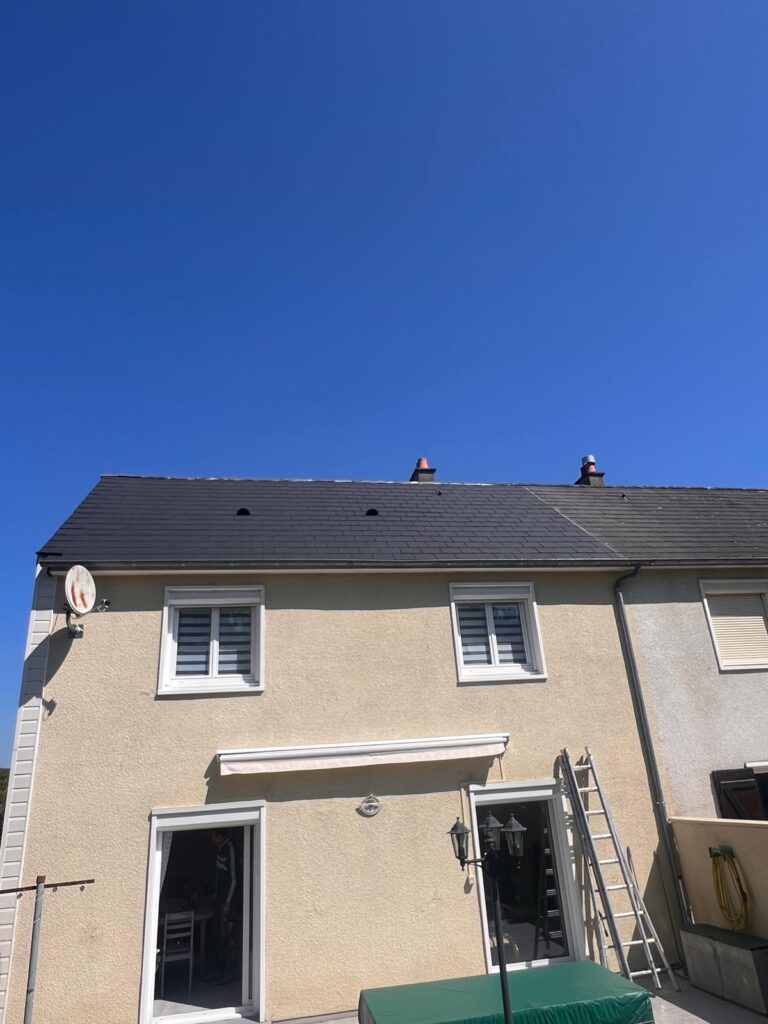 Rénovation toiture Bouchemaine - Peinture résine Toiture - Maison