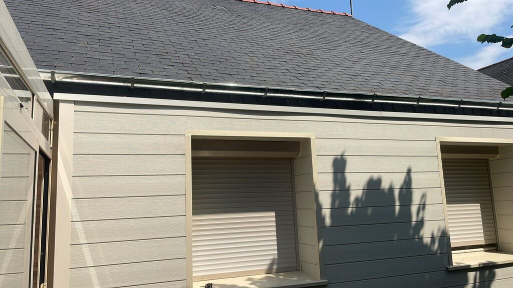 Remplacement gouttière - Gouttière en Zinc - Maison