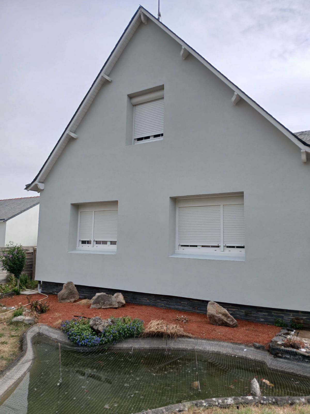 Isolation thermique par l'extérieur Maison